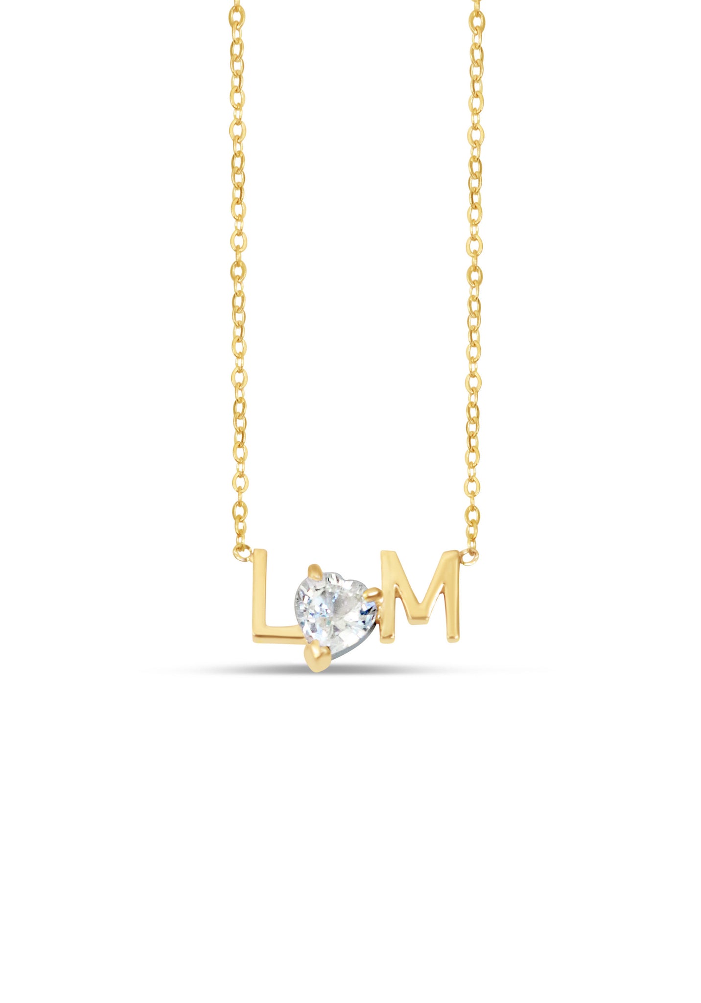 Noelle Love Diamond Necklace