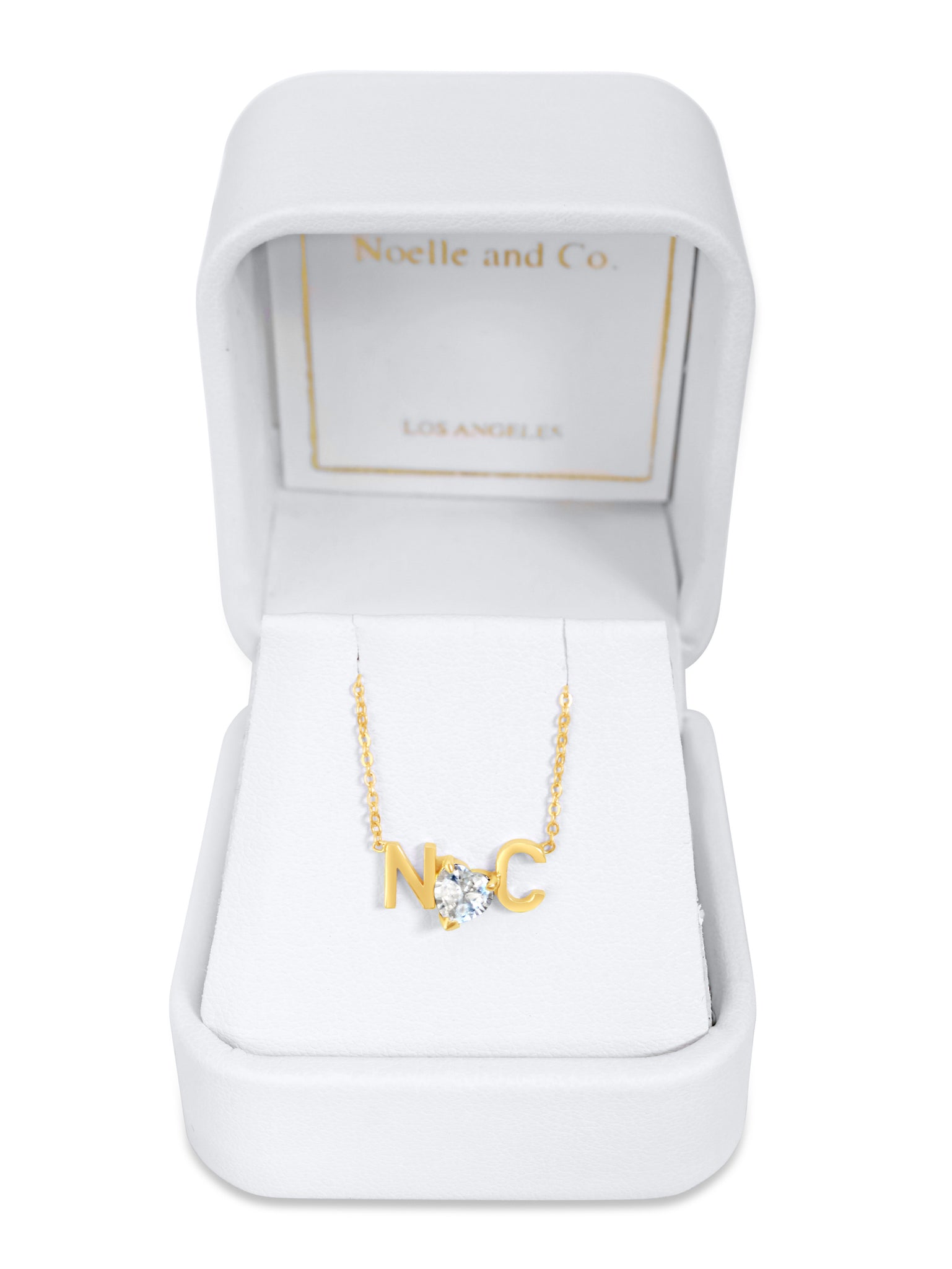 Noelle Diamond Lock Necklace – Noelle and Co.